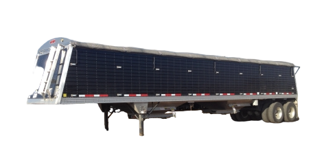 Black Semi-Trailer